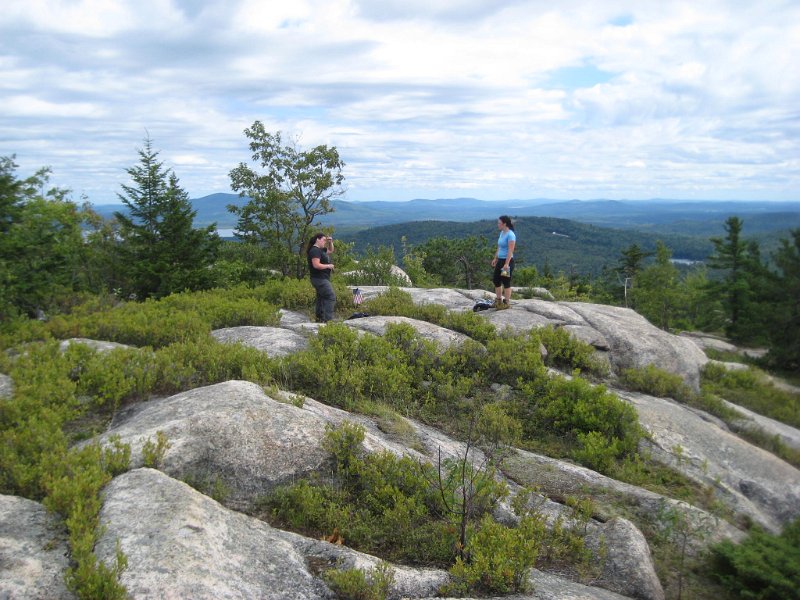 MtBayle (20).JPG - The only other person on the mountain was a friendly lady who lived nearby. She wanted to do a little hike before going for a bike ride later in the day.